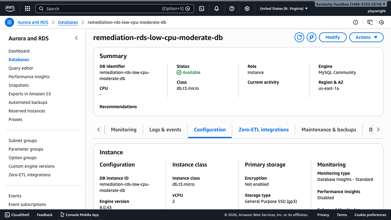 Current Configuration